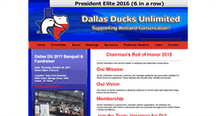 Desktop Screenshot of dallasducks.org